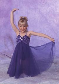 Kira in her ballet costume